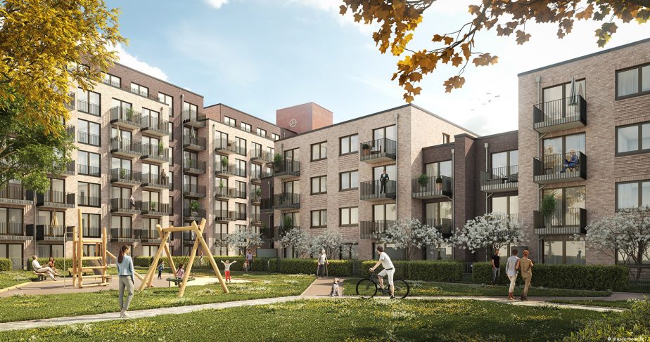 Glunz Immobilien GmbH & Co. KG | Mohnhof HH-Bergedorf | Henke+Partner Architekten | 2023